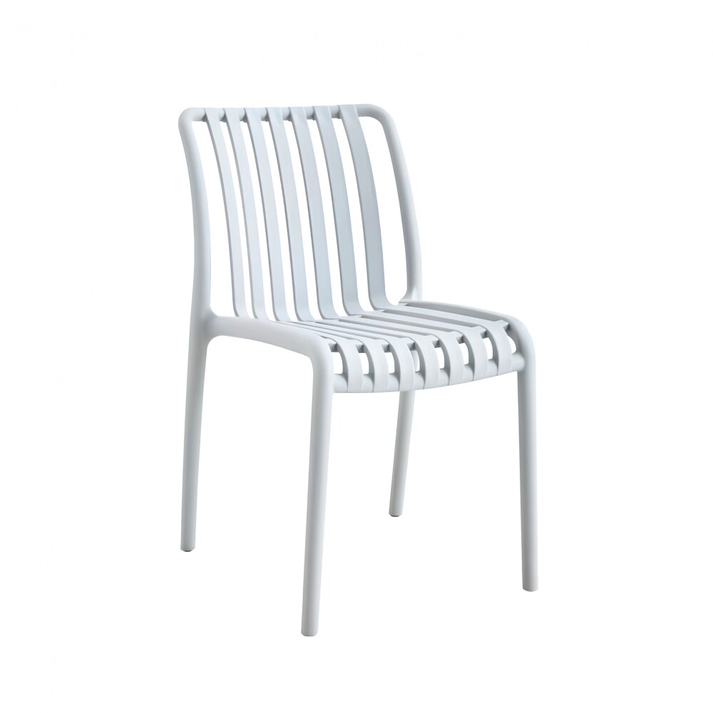 Silla de Exterior Omega Blanco Tiza