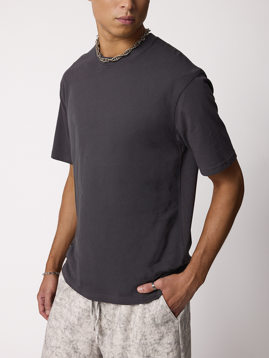 T-SHIRT LAMBREW26 DIXIE - Gris Oscuro 