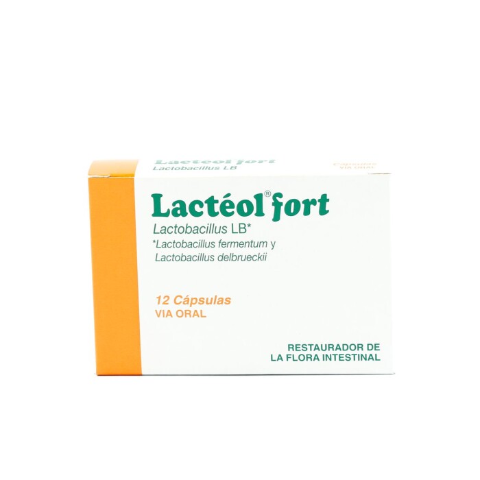 LACTEOL FORT CJ X 12 CAPSULAS única