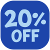 20% OFF FERIADO