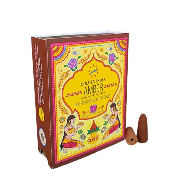 CONO PARA FUENTE DE HUMO SREE VANI X12 Ambar