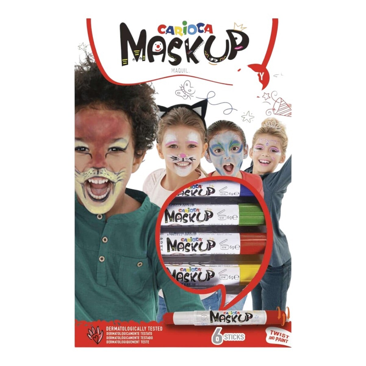Maquillaje Para Cara Carioca Mask Up 