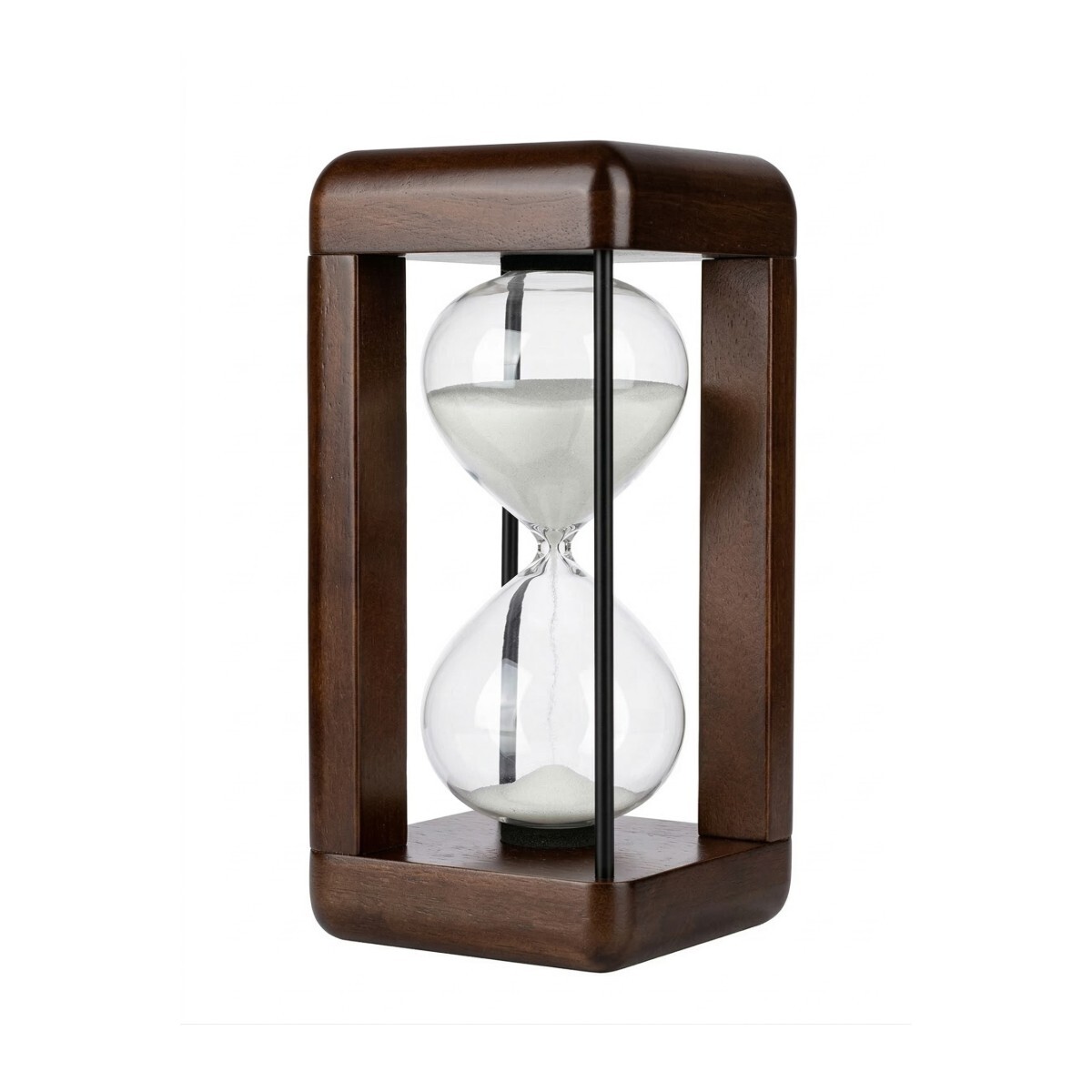 RELOJ DE ARENA MARRON 10X11X22CM 