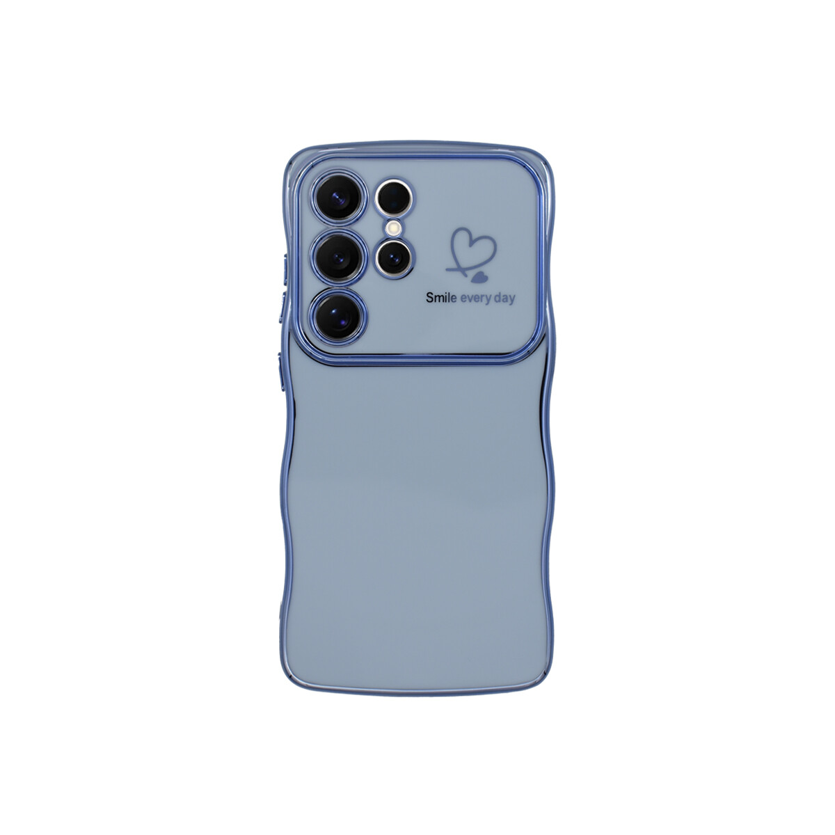 Protector para Samsung Galaxy S25 Ultra diseño corazón azul 