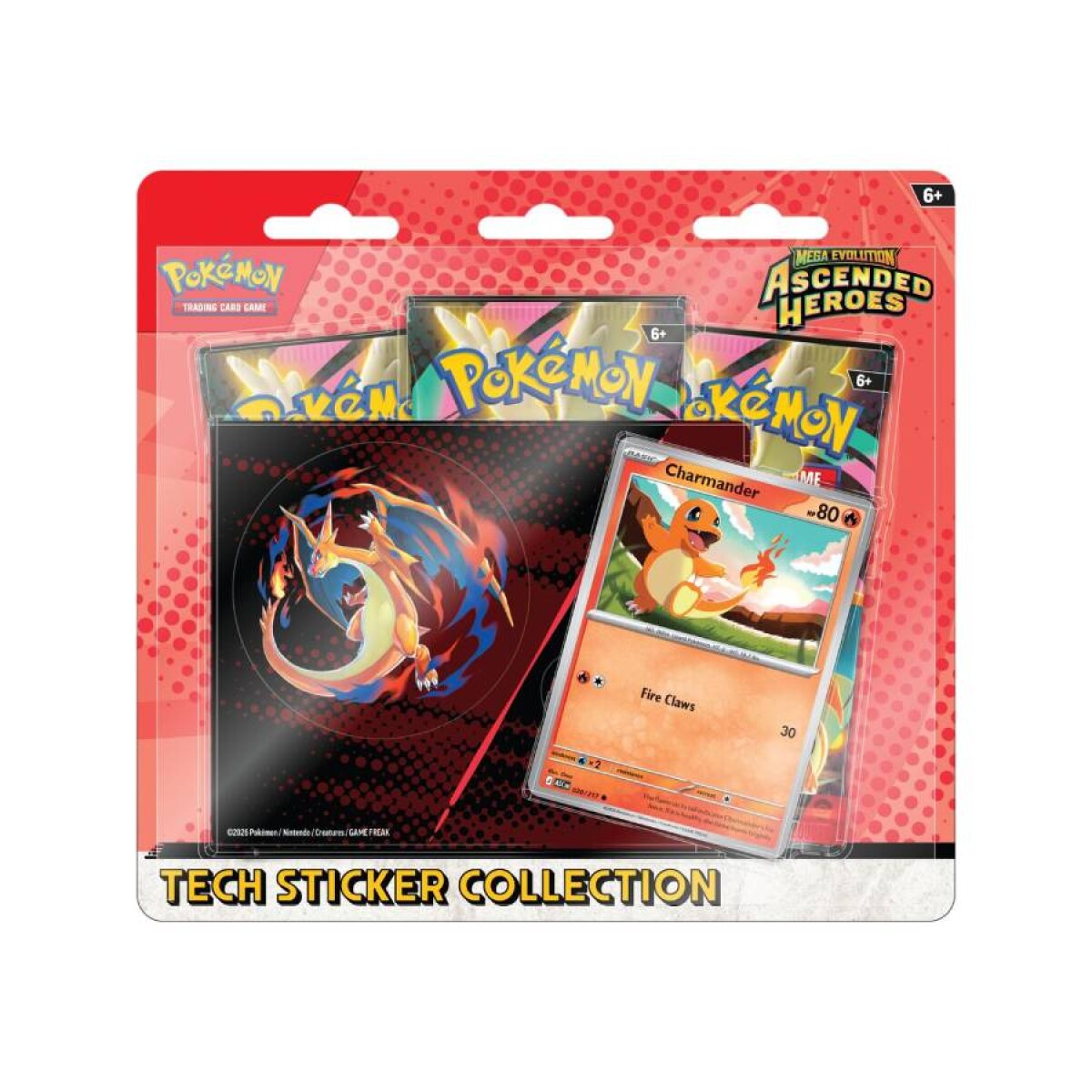 Pokémon Tech Sticker Collection Ascended Heroes - Charmander 