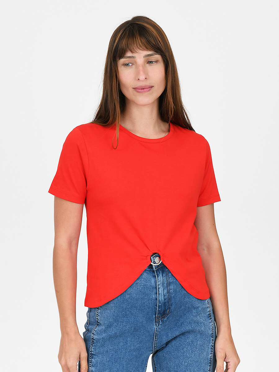 REMERA MAYA - ROJO 