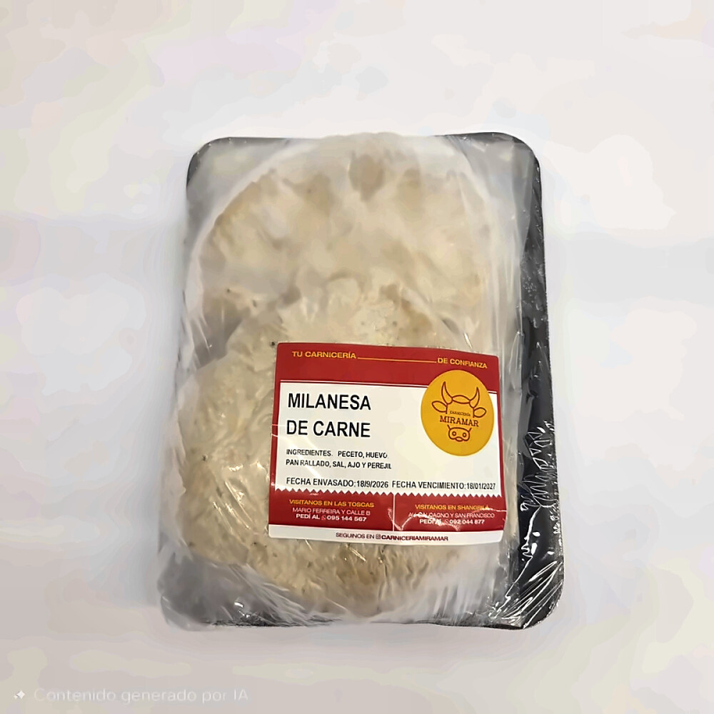 Milanesa de Carne Milanesa de Carne