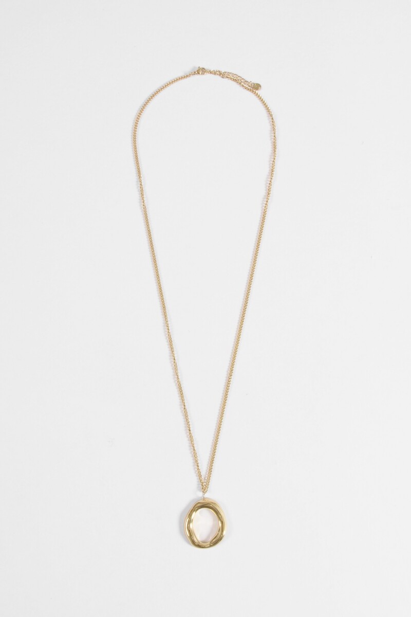 Collar acero 0 dorado