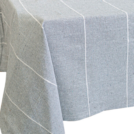 MANTEL ALGODON GRIS INDIA MINIMAL