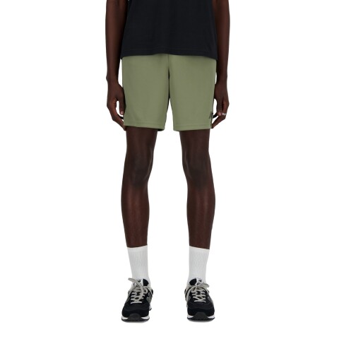 Short New Balance de Hombre - TENACITY KNIT - MS33127DEK GREEN