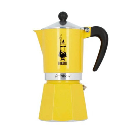 Cafetera Bialetti Rainbow 6 Pocillos Amarilla (Aluminio) AMARILLO