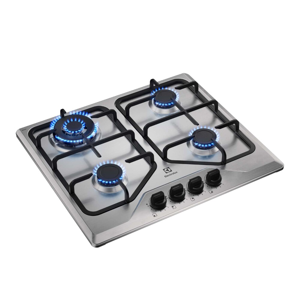 ANAFE ELECTROLUX GAS GRIS 4 HORNALLAS KE4XC