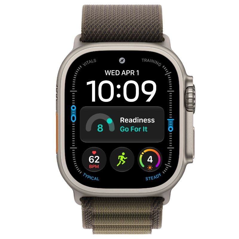 Apple Watch Ultra 4 49mm Natural TI Dark Olive Natu Ti Alpine Loop M MJCR4LS/A Apple Watch Ultra 4 49mm Natural TI Dark Olive Natu Ti Alpine Loop M MJCR4LS/A