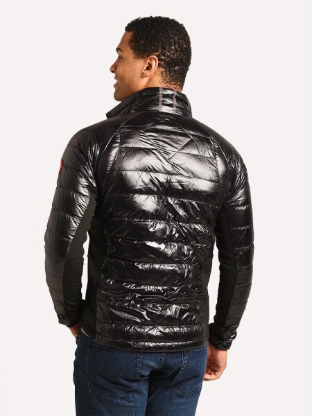 Canada Goose -Campera de nylon rellena de plumas, Hybridge lite Negro