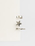 Bijou Cuff De metal Set De Cuff - Plateado