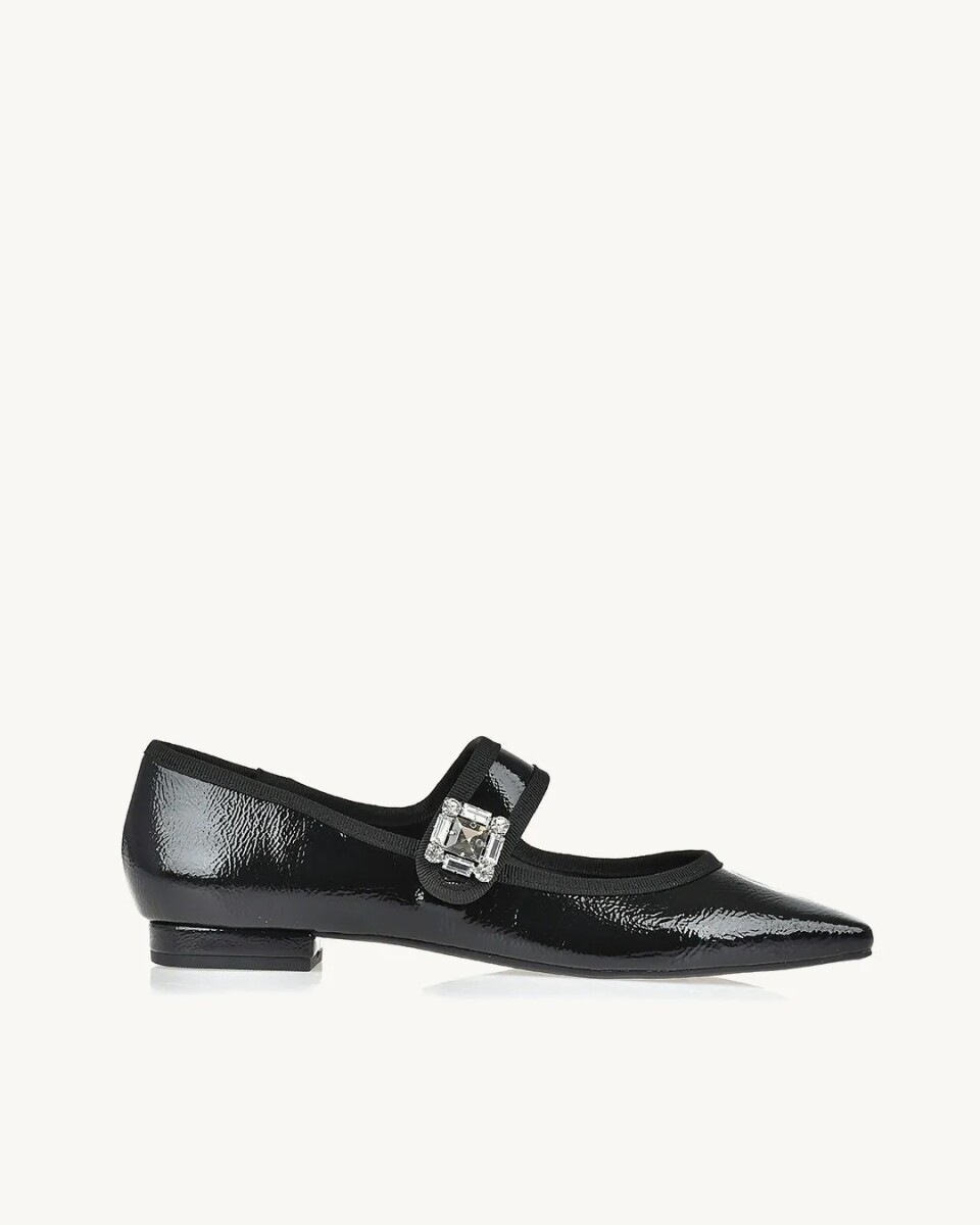Ballerina Shiny Negro - Negro 