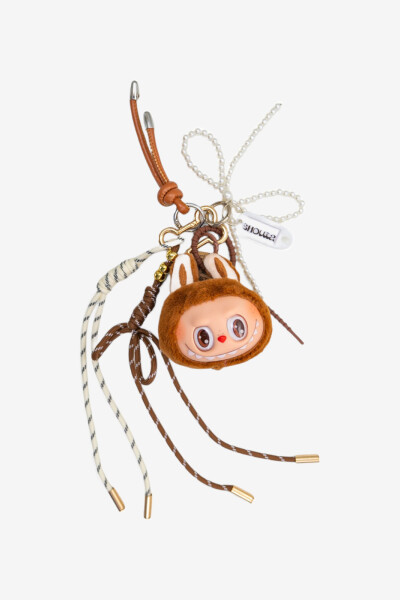 CHARM LLAVERO Marron