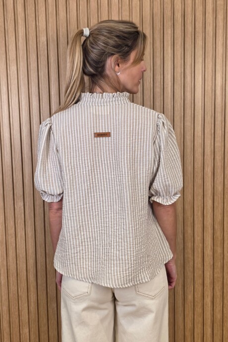 Blusa Danesa Raya Beige 2
