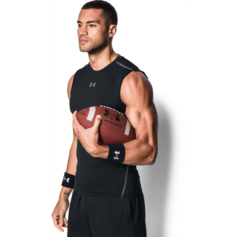 UA Performance Wristbands BLK-001
