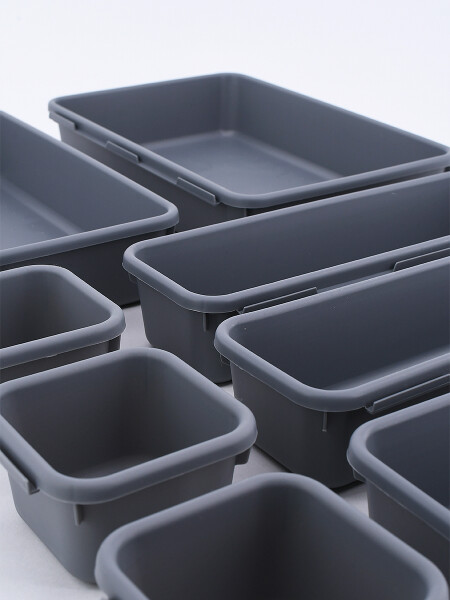SET ORGANIZADOR GRIS
