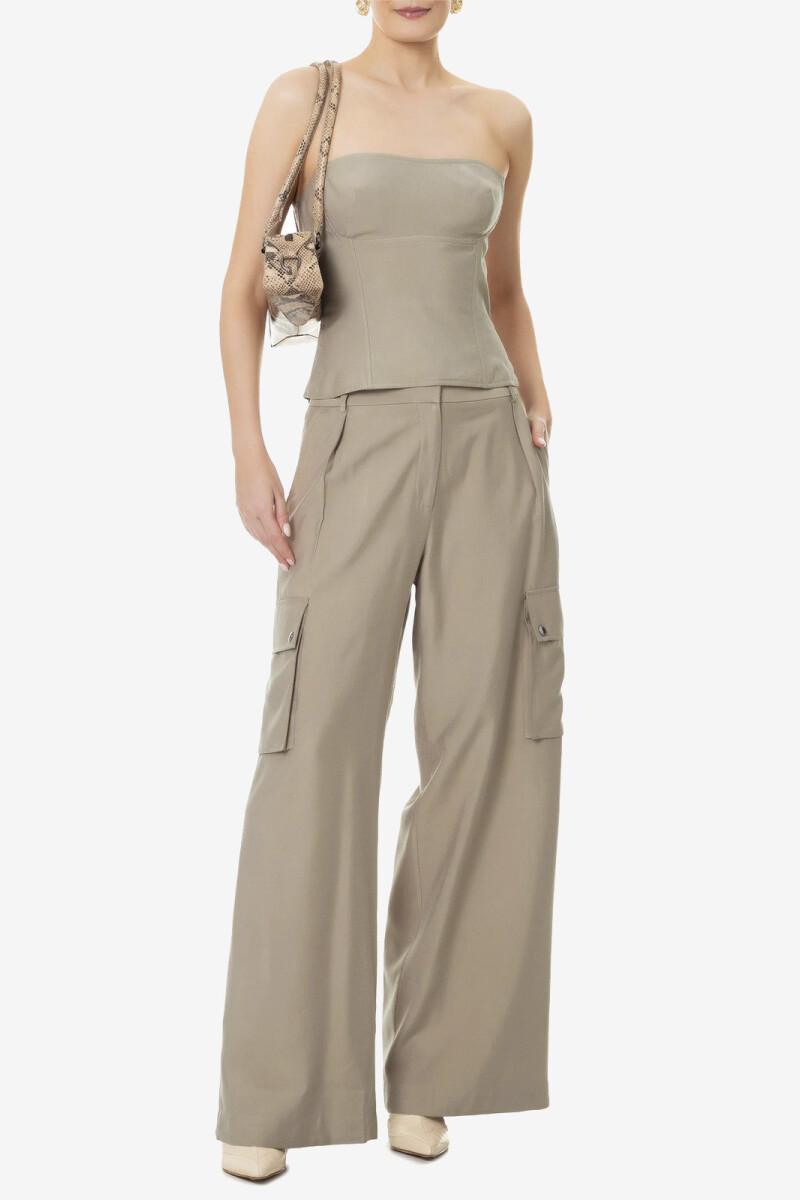 TOP CORSET Beige