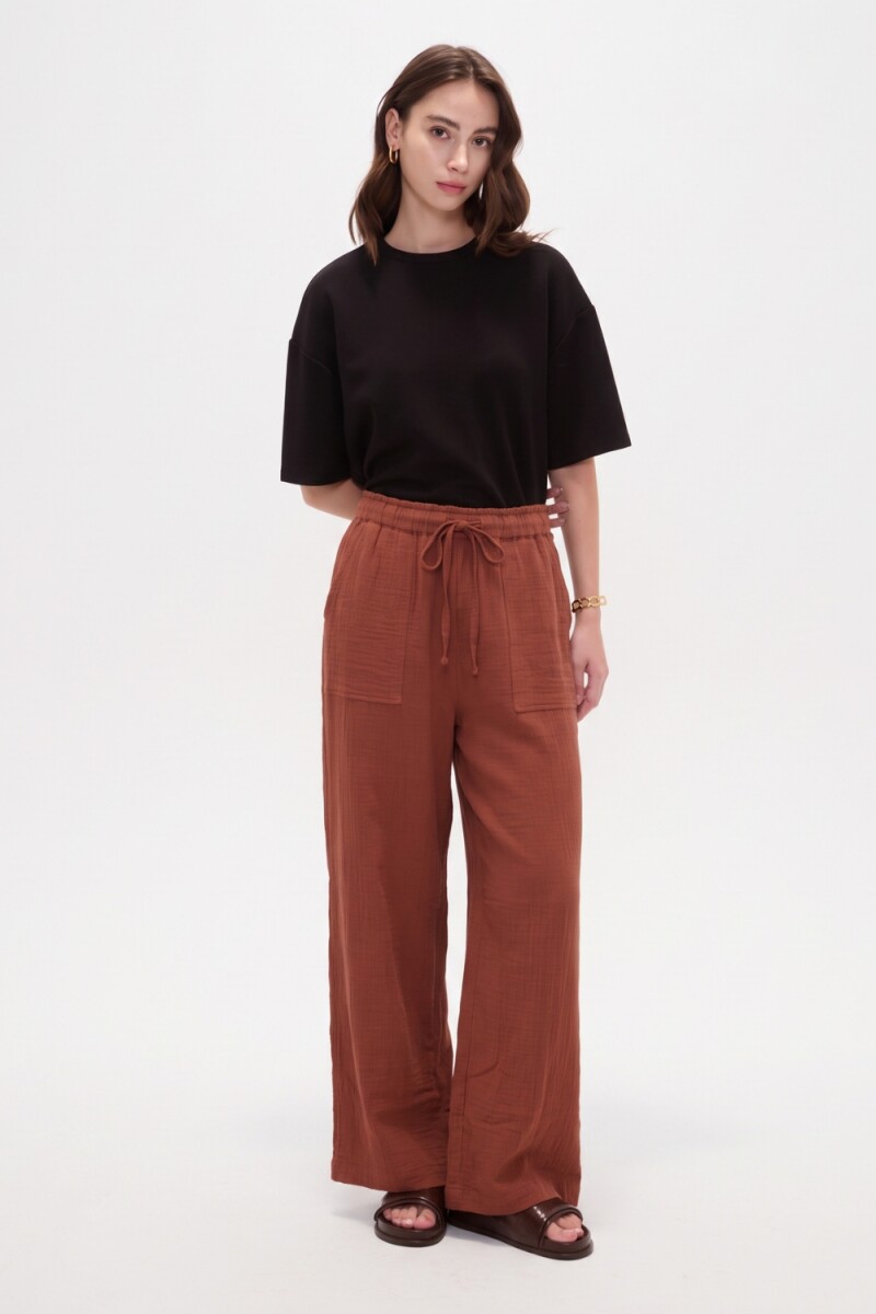 Pantalon Ravenea - Terracota 