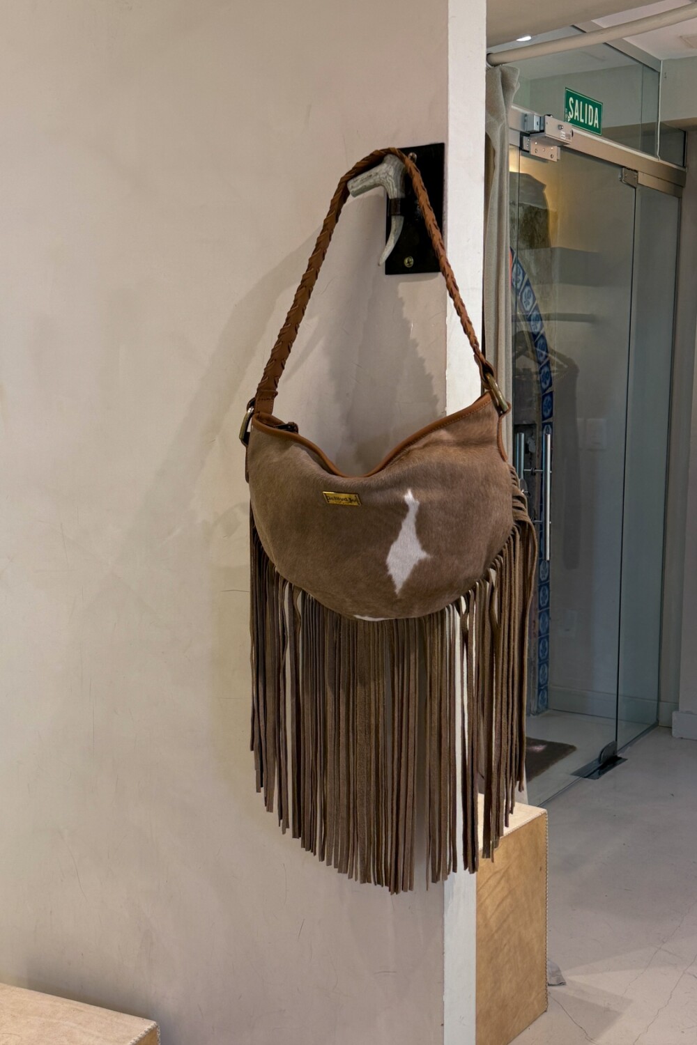 Bellaca Bag Cowhide Beige / Topo