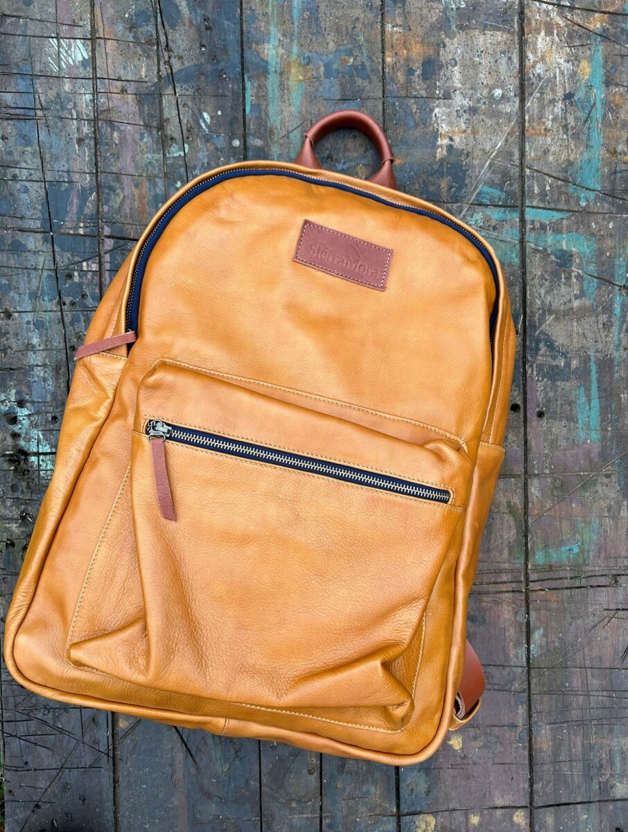 Mochila Moro - Honey Blue Zip 