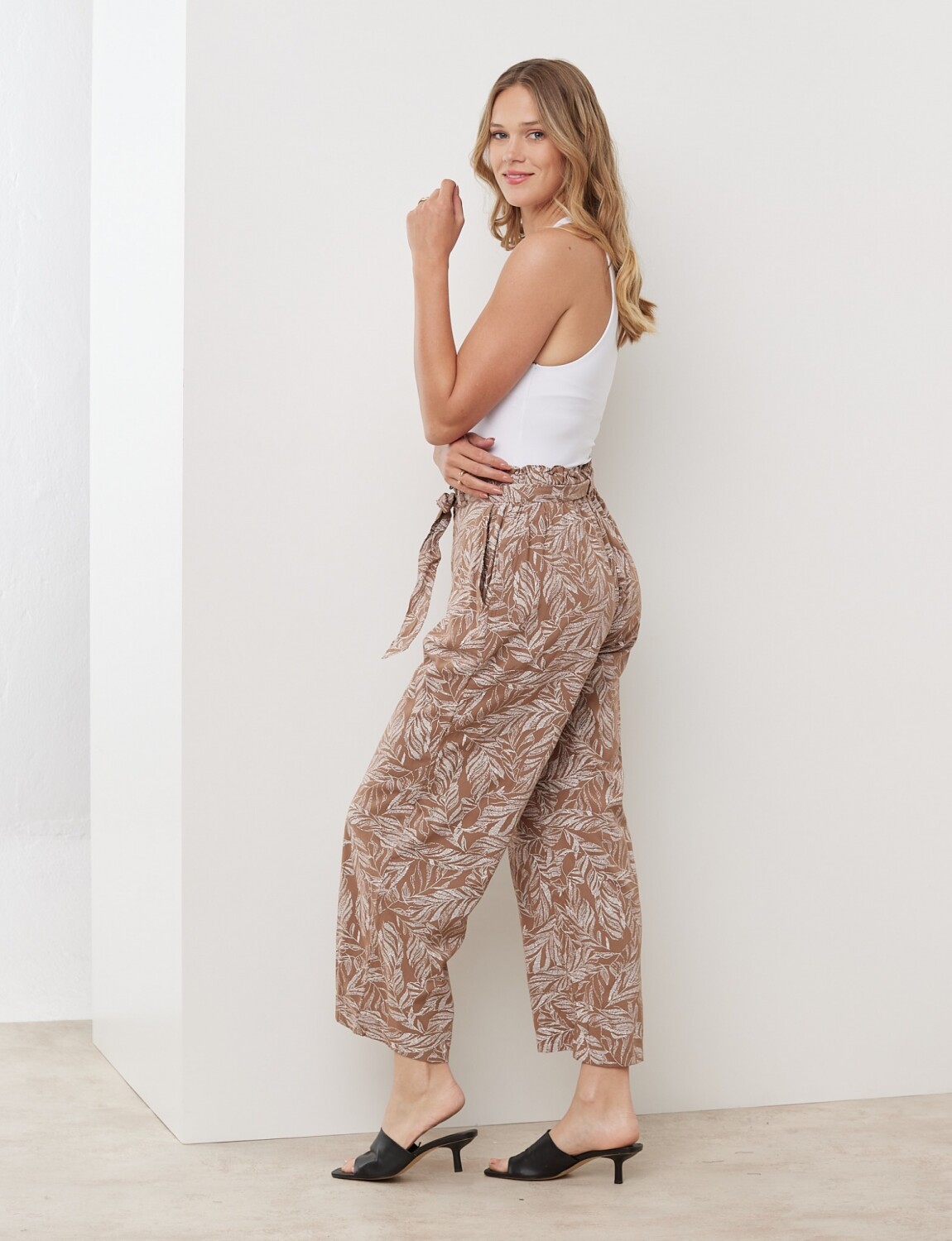 Pantalon best sale con lazo