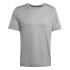 Remera de Hombre Adidas Run Ess Tee M Gris