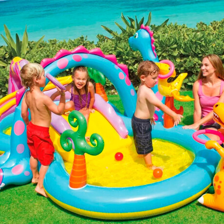Piscina Intex Inflable Centro De Juegos Dinosaurio Inx057135