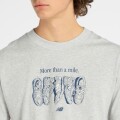 Remera New Balance de hombre - MT61778SAG GREY