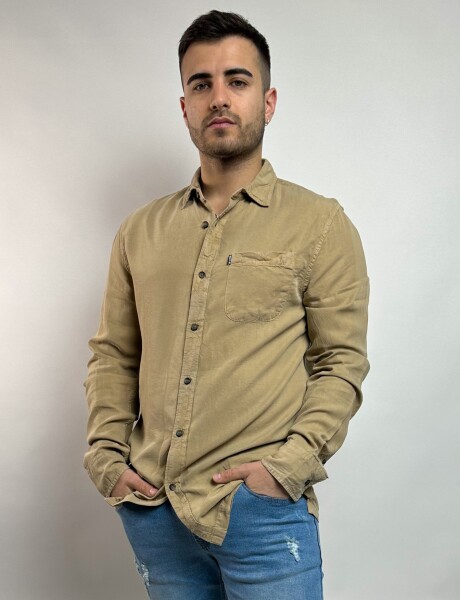 Camisa Mendez Beige