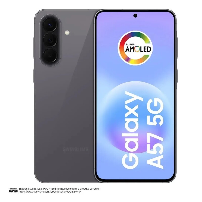 Teléfono celular Samsung Galaxy A57 5G 256gb 8gb Ram color gris Teléfono Celular Samsung Galaxy A57 5g 256gb 8gb Ram Color Gris