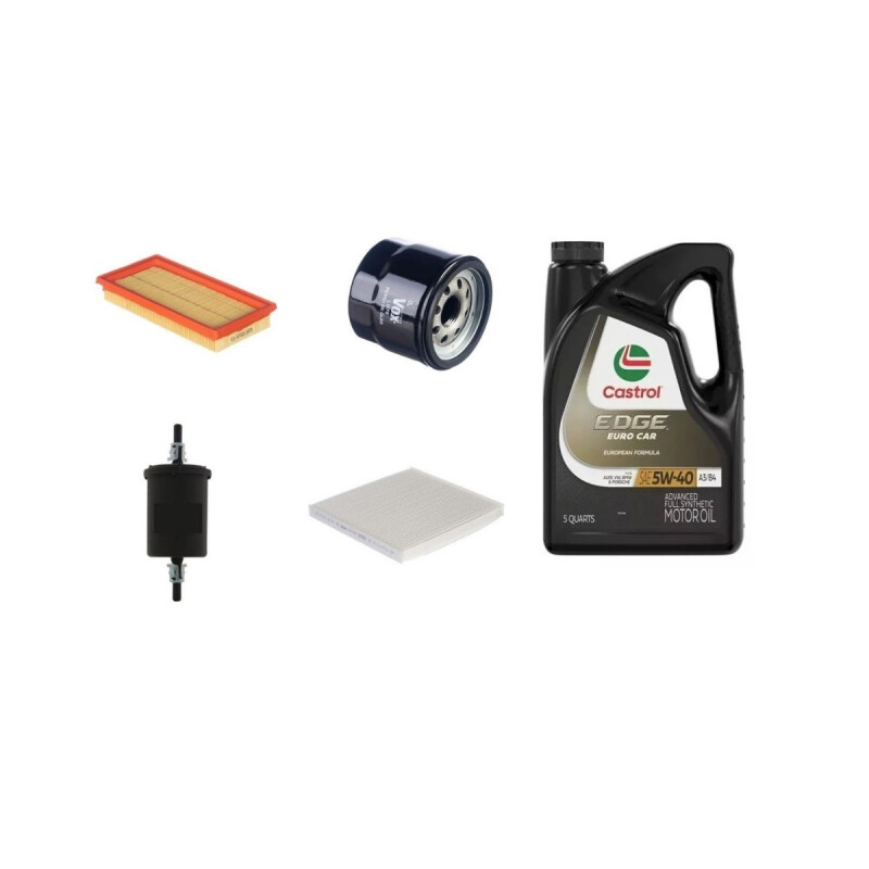 KIT DE FILTROS Y ACEITE 5W40 CASTROL Kit De Filtros Y Aceite 5w40 Castrol