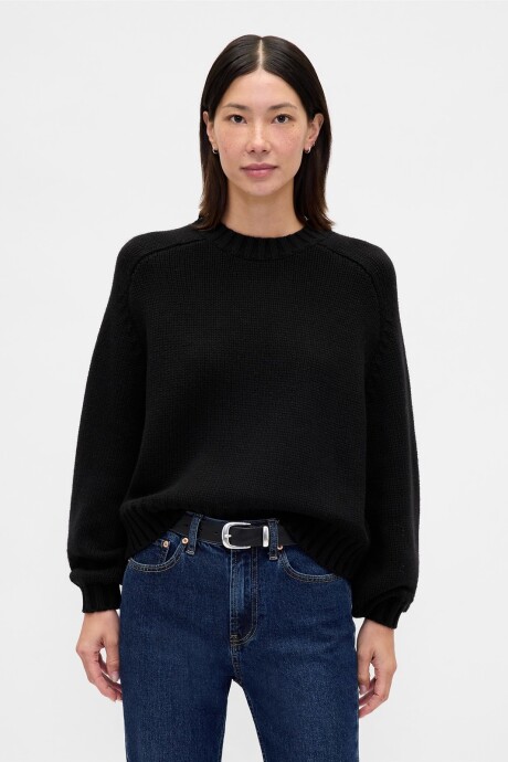 Buzo Relaxed Algodón Mujer Black 22