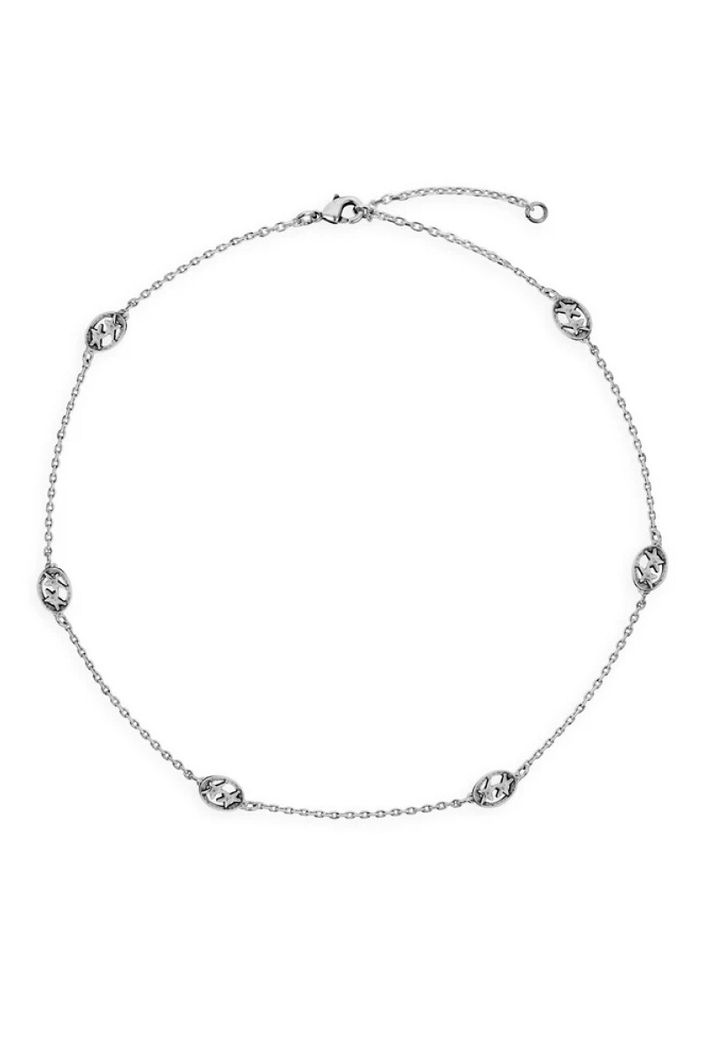 Mini Superstar Necklace Plata