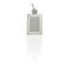 Dije Medalla Chapa-Plata 925-Sin Piedra-CP4340 sinpiedra