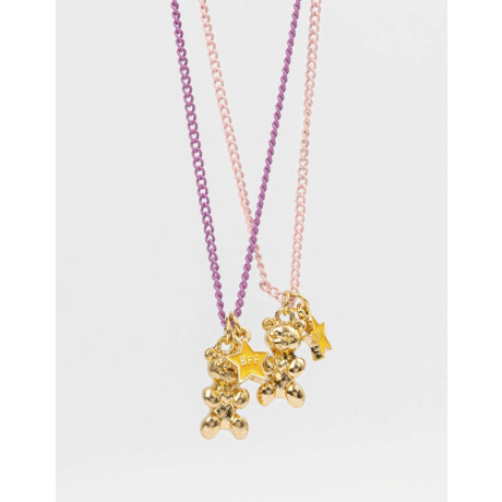 Collares Para Compartir De Osito Dorado