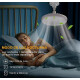 Ventilador De Techo Con Luz Y Control Blanco