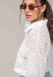 CAMISA BRODERY Blanco