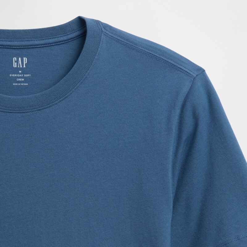 V-EVERYDAY SOFT CREW - SOLID CORNFLOWER829