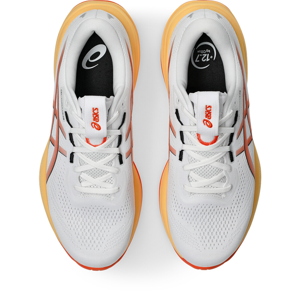 Zapatillas Running Gel-Cumulus 28 Hombre White/energy Orange