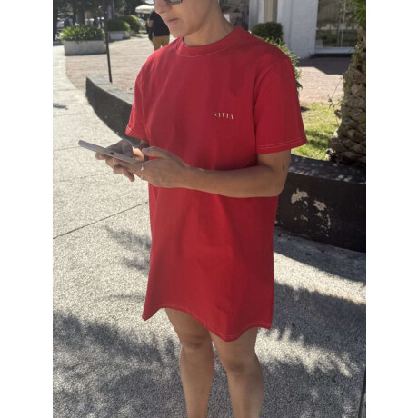 Vestido Savia Rojo