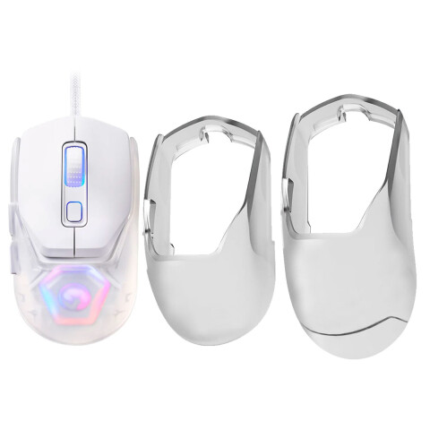 Mouse Gamer R Gb Marvo Zfit Lite MOUSE MARVO ZFIT LITE BLANCO RGB