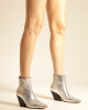 BOTA PLATEADA CLASICA EN PUNTA PLATEADO