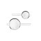 SET 2PCS COLADOR ACERO INOX 10+18CM SET 2PCS COLADOR ACERO INOX 10+18CM