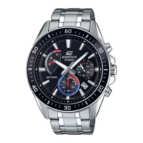 Reloj Casio Edifice EFR552D-1A3VUDF para hombre con correa de acero Reloj Casio Edifice Efr552d-1a3vudf Para Hombre Con Correa De Acero