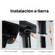 Luz Solar Led Exterior Jardín Lampara Foco Patio Ajustable Luz Solar Led Exterior Jardín Lampara Foco Patio Ajustable