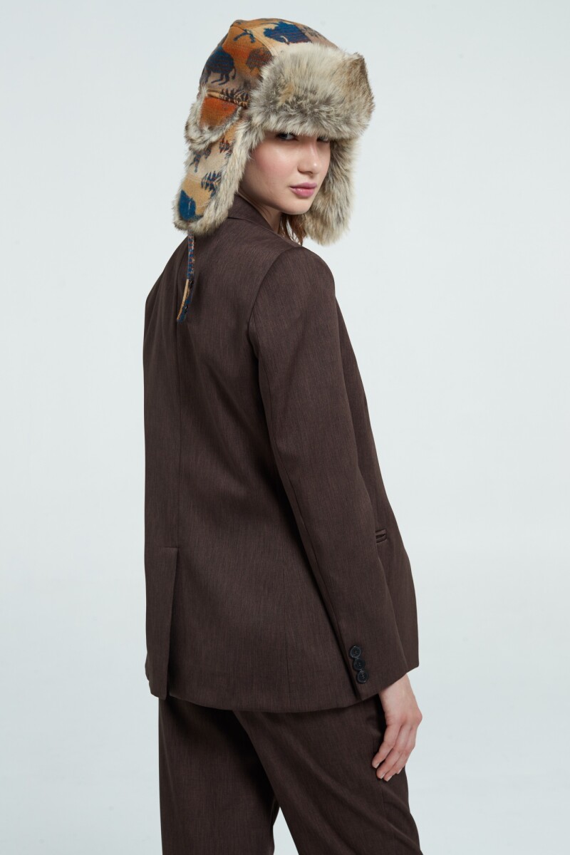 CHAQUETA Marron